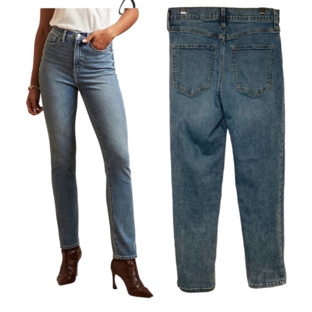 Banana Republic Medium Wash Hi Rise Slim Jeans 3146
